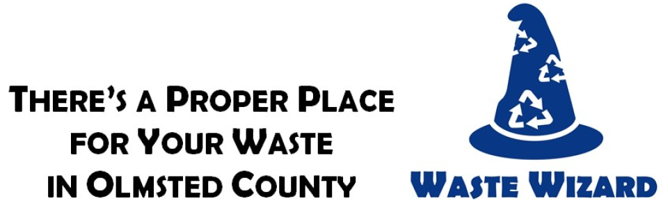 Environmental Resources Slogan and Waste Wizard Logo